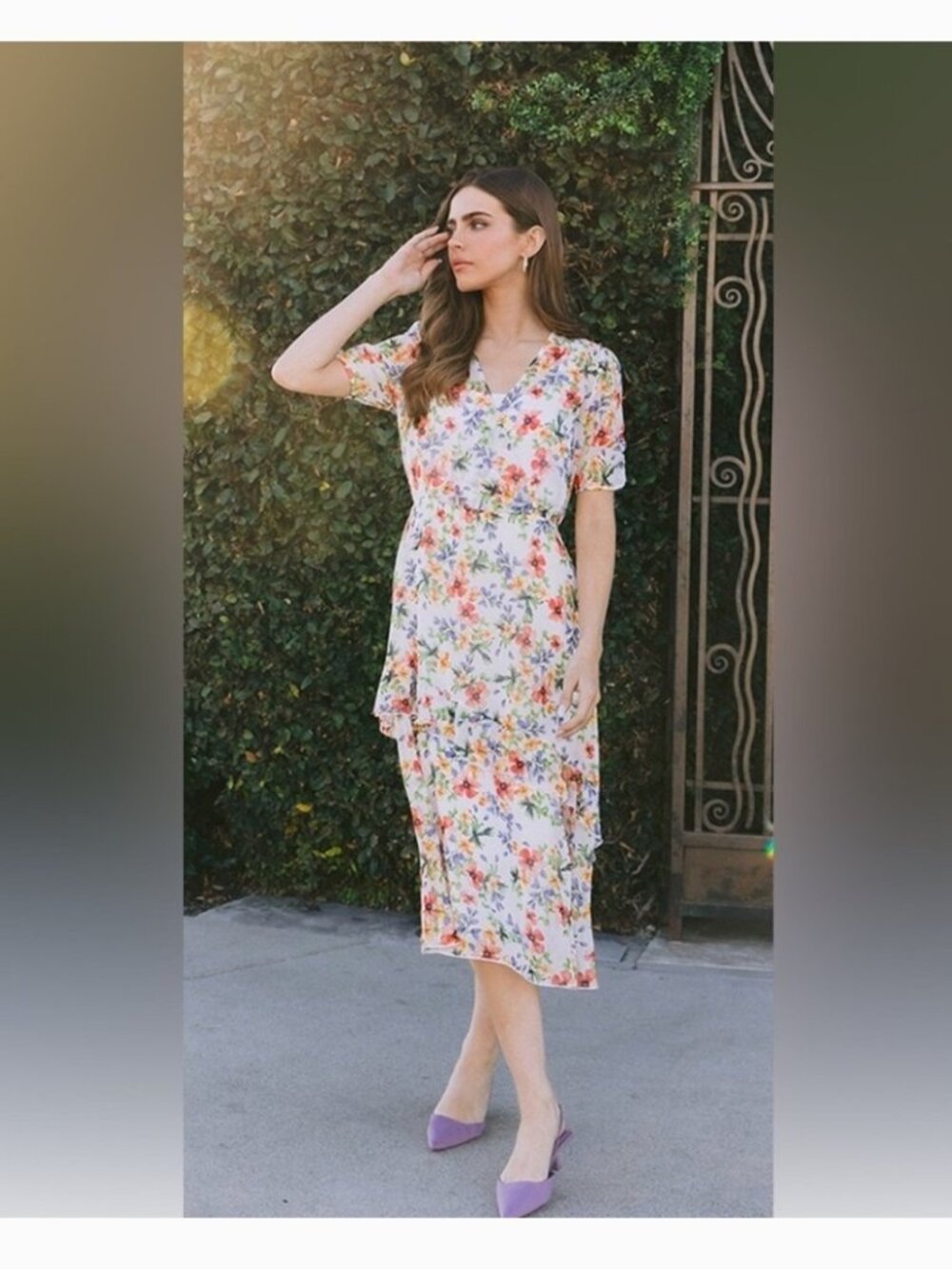 NEW Stella&Julie Size 8 Floral Dress Special Event Cocktail Party